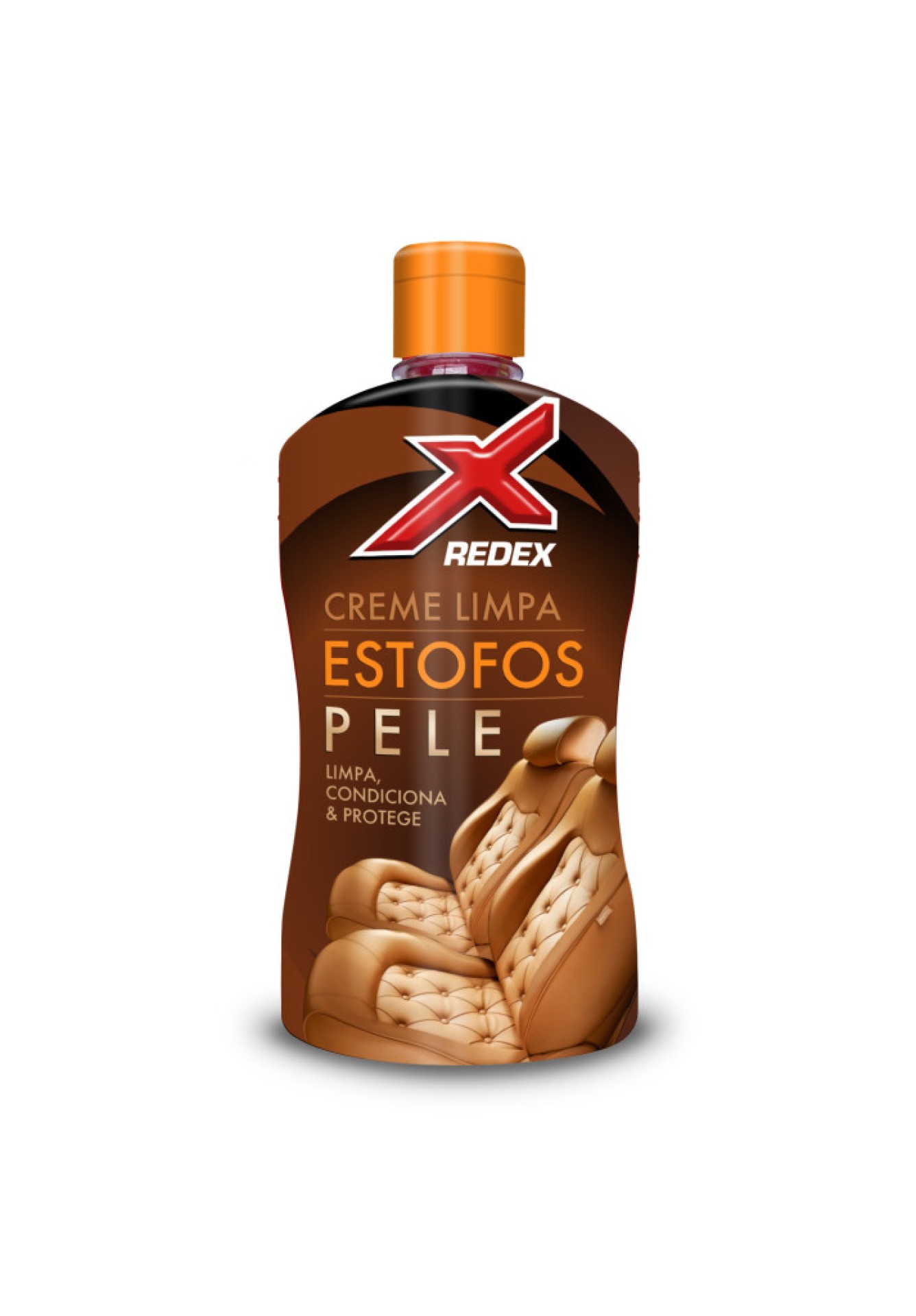 Creme Limpa Estofos Pele Redex 500ml