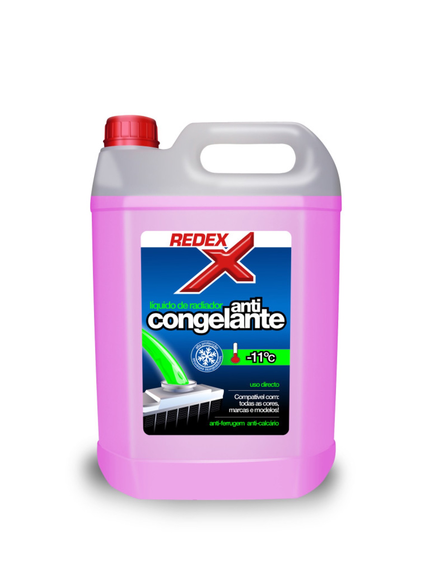 Líquido Radiador Anticongelante Redex 5000ml