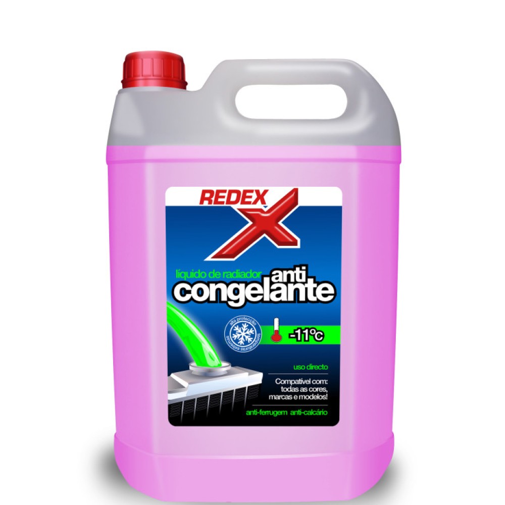 L�quido Radiador Anticongelante Redex 5000ml