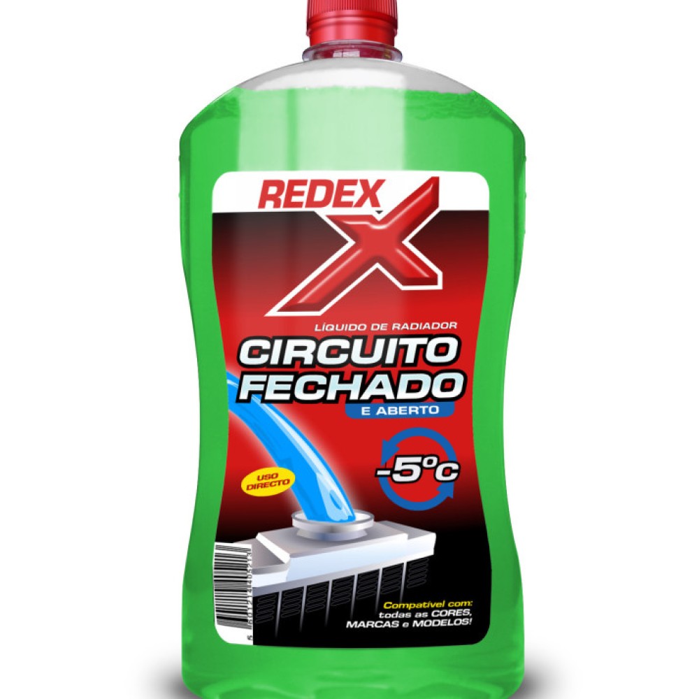 Líquido Radiador Redex Circuito Fechado 1000ml