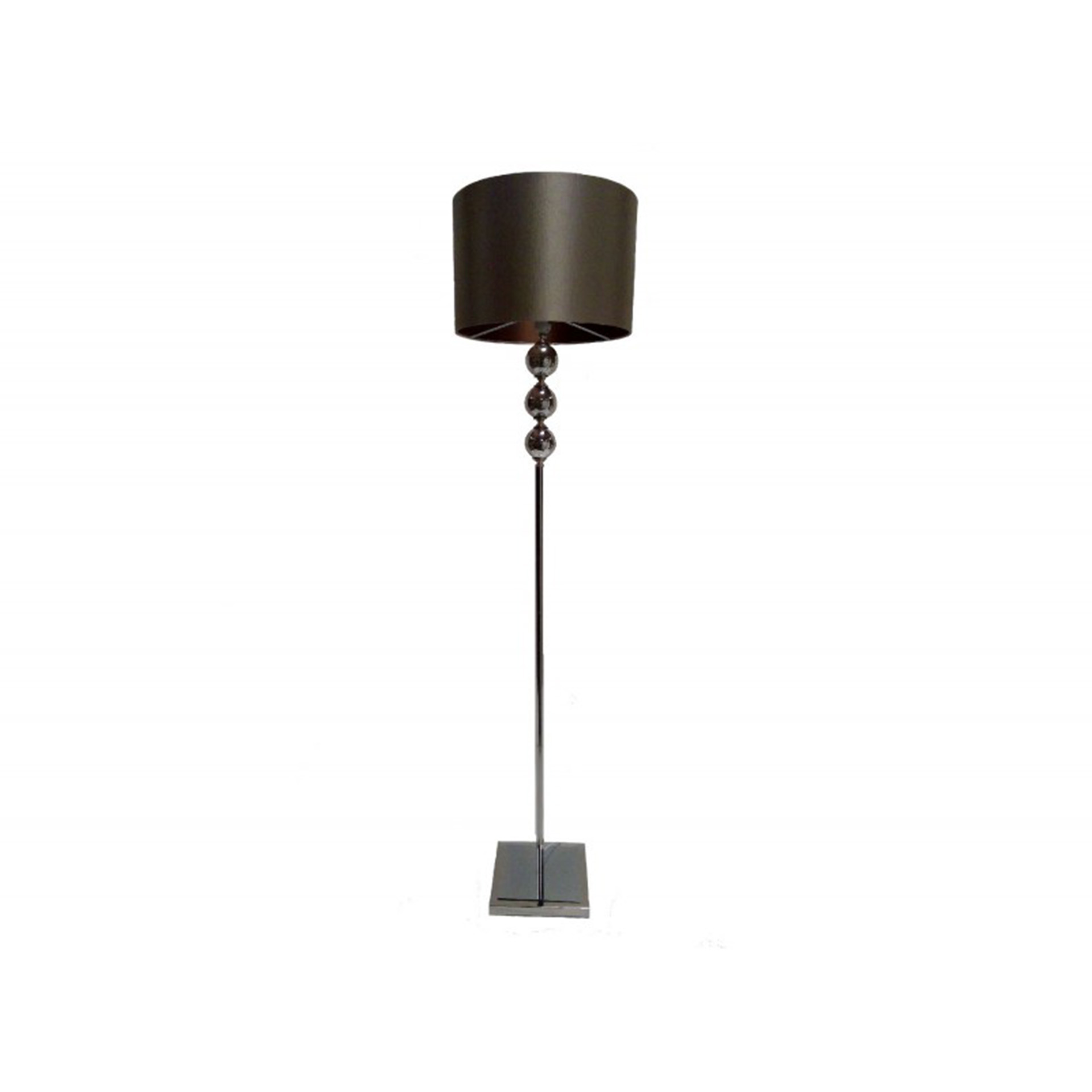 Candeeiro Preto 38X38X159CM
