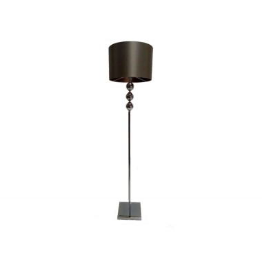 Candeeiro Preto 38X38X159CM