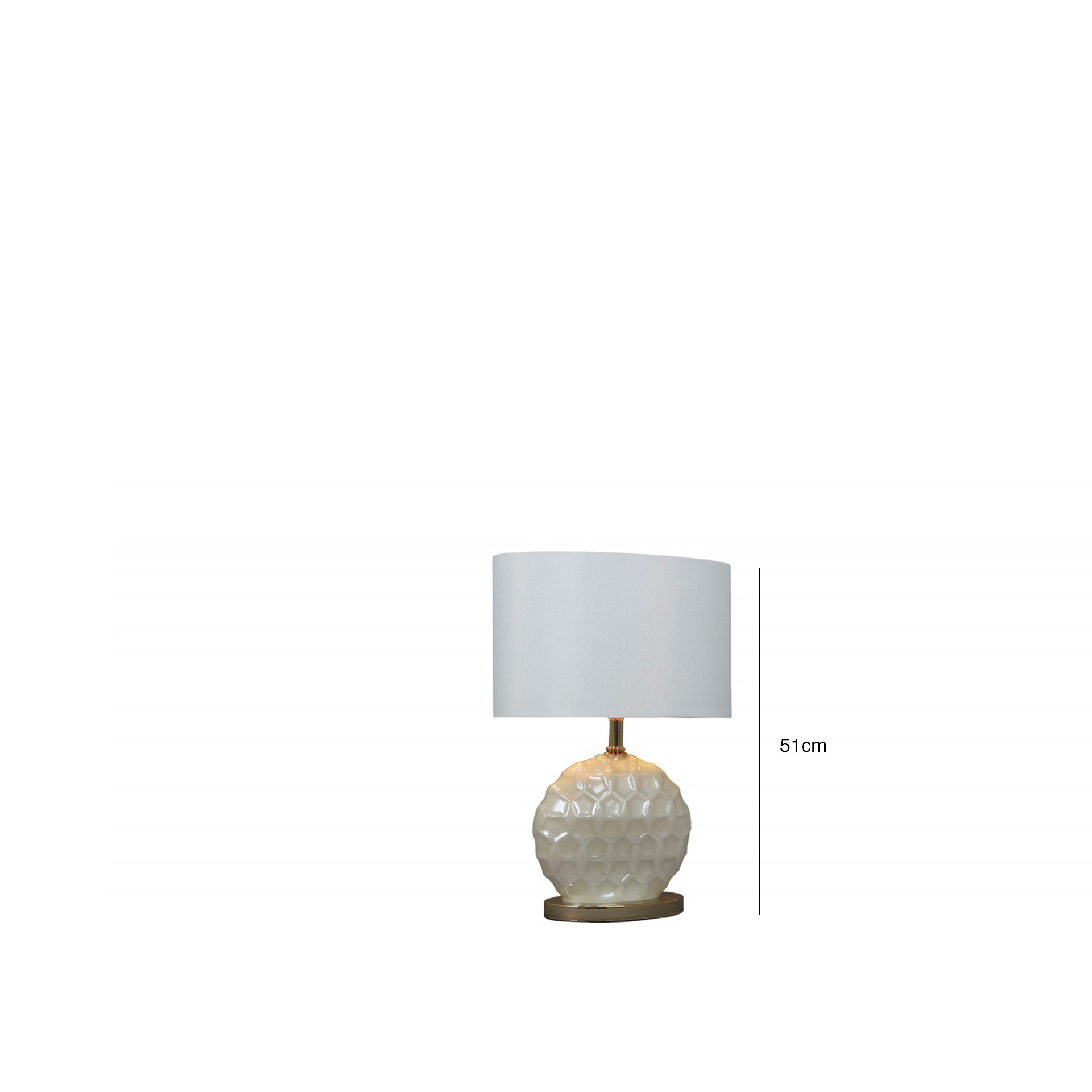 Candeeiro Branco 51CM