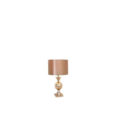 Candeeiro Dourado 25X25X46CM