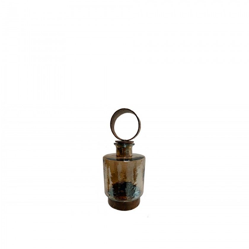 Frasco Decorativo Vidro 14X14X31CM