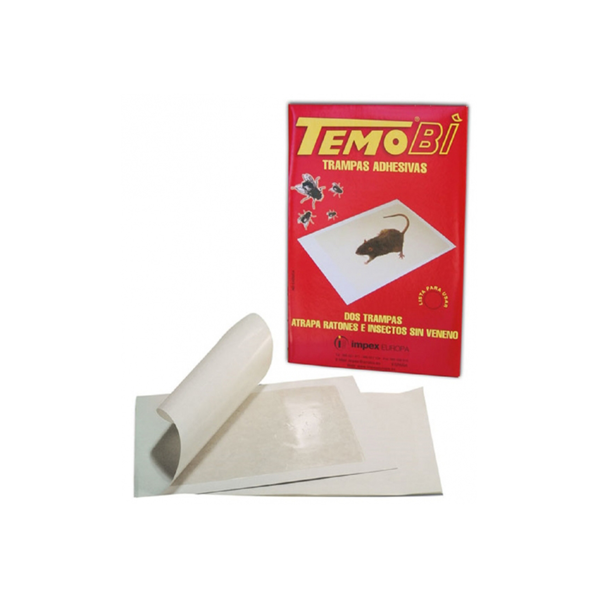 Armadilha Cola para Rastejantes / Moscas Pack 2