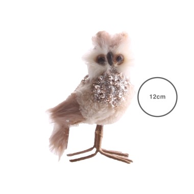 Mocho Rosa Com Brilho 12CM