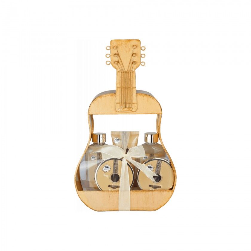 Conjunto Banho Guitarra Flor Penia