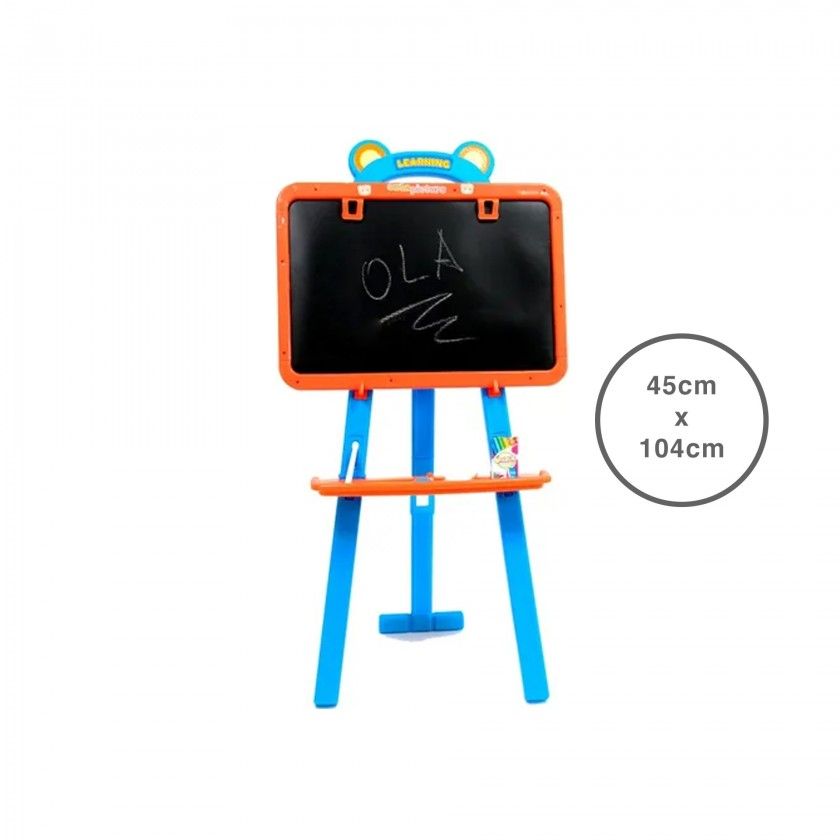 Quadro Ardósia Com Cavalete 45X38X104CM Quadro Ardósia Com Cavalete 45X38X104CM