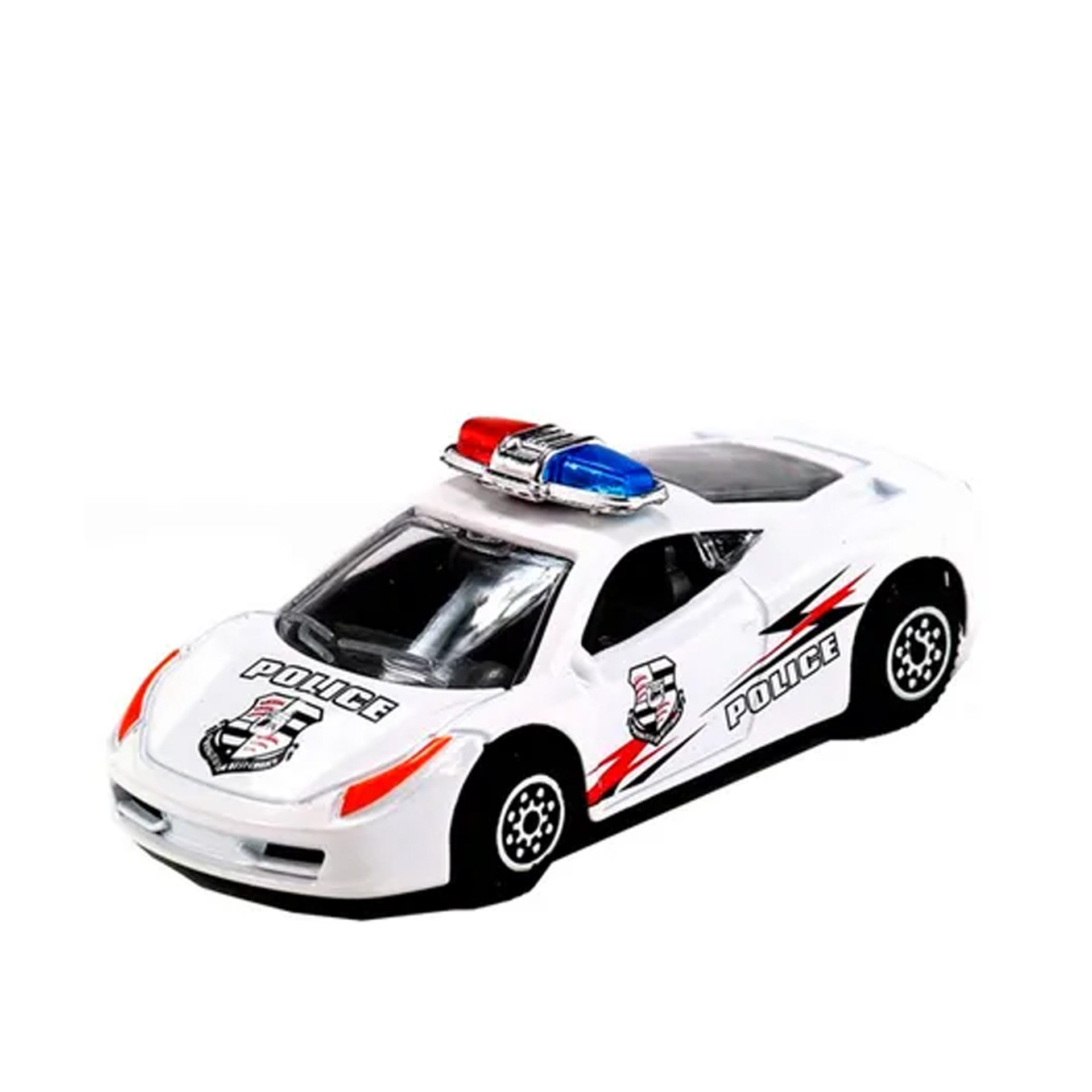 Carro Polícia Metal 9CM