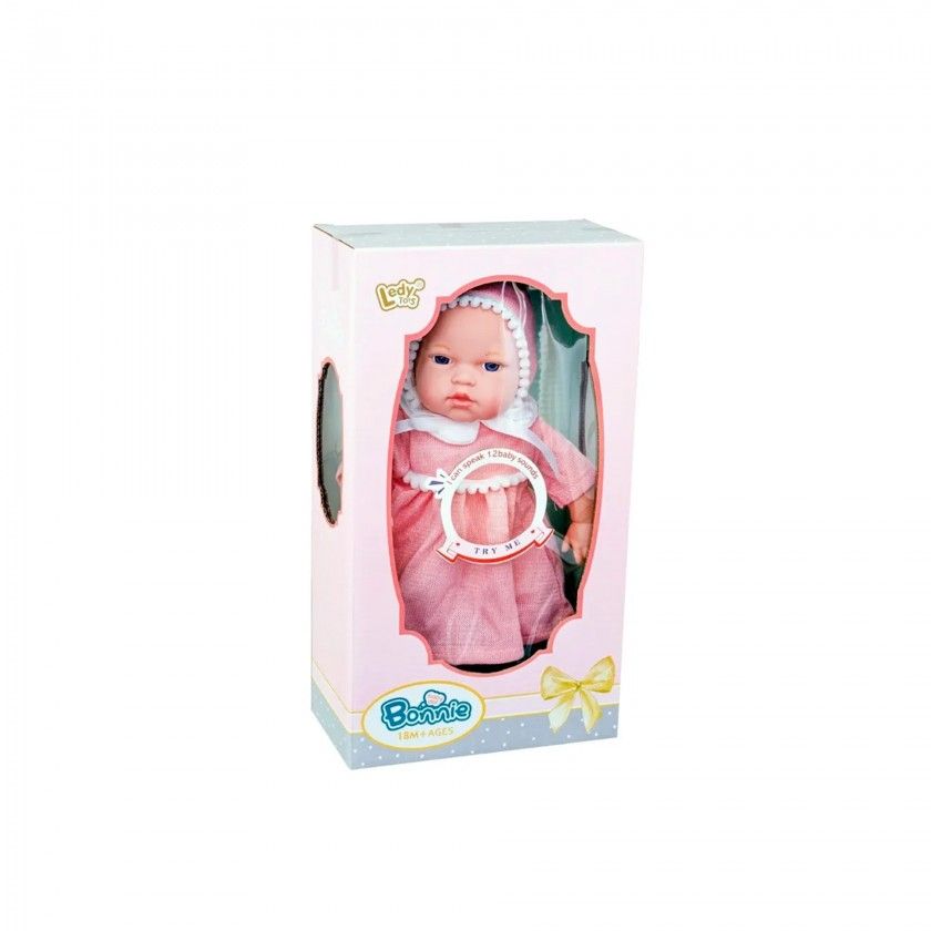 Boneca Bebé Bonnie Com 12 Sons 31CM Boneca Bebé Bonnie Com 12 Sons 31CM