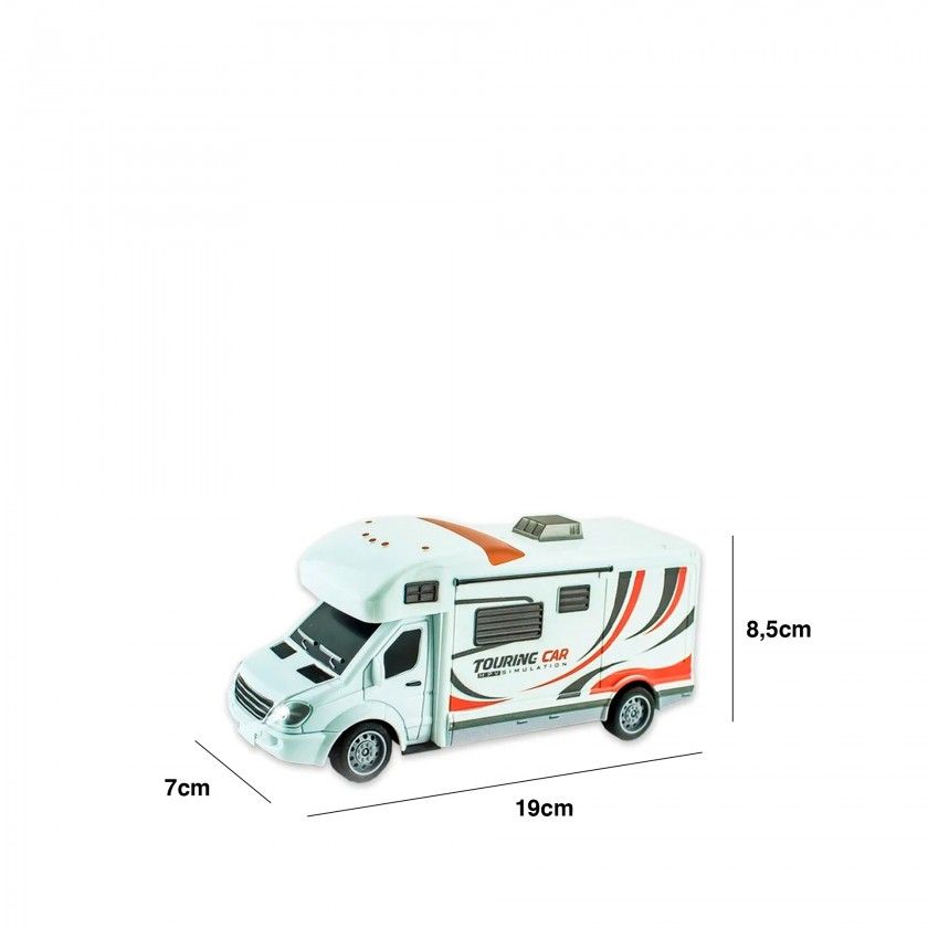Ambulância Com Comando 19X7X8.5CM Ambulância Com Comando 19X7X8.5CM