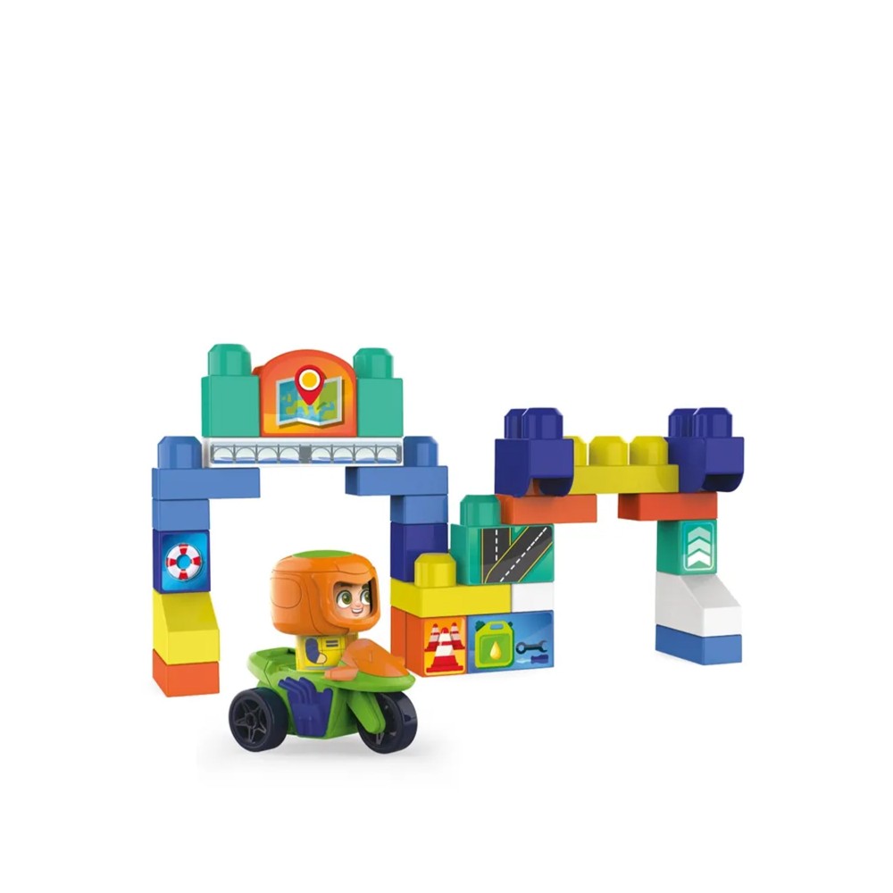 Blocos Constru��o 28 Pe�as 28X10X26CM