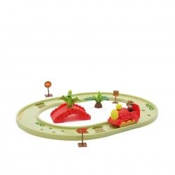 Pista Comboios 45X8.5X35CM