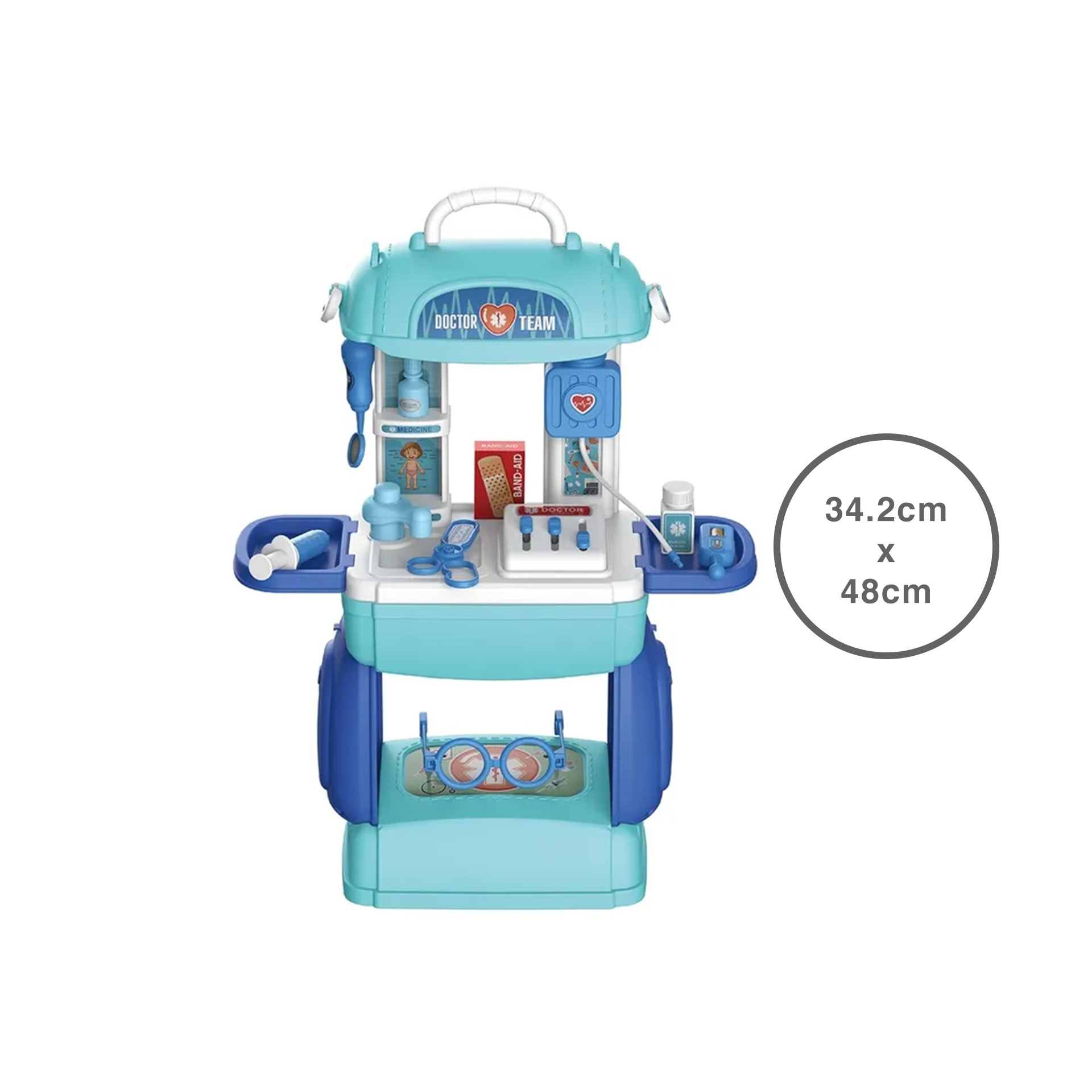 Mala Médico 23 Peças 34.2X14X48CM