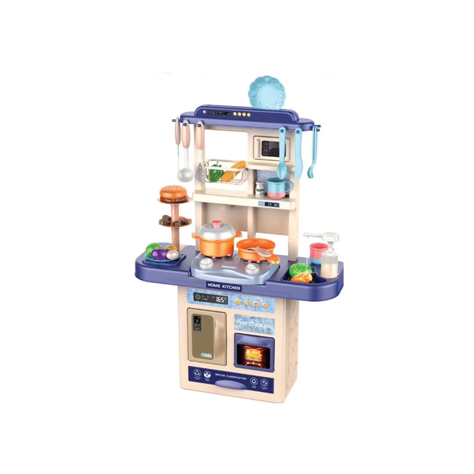 Cozinha Com Luz E Som 55 Peças 46.5X17.3X75CM