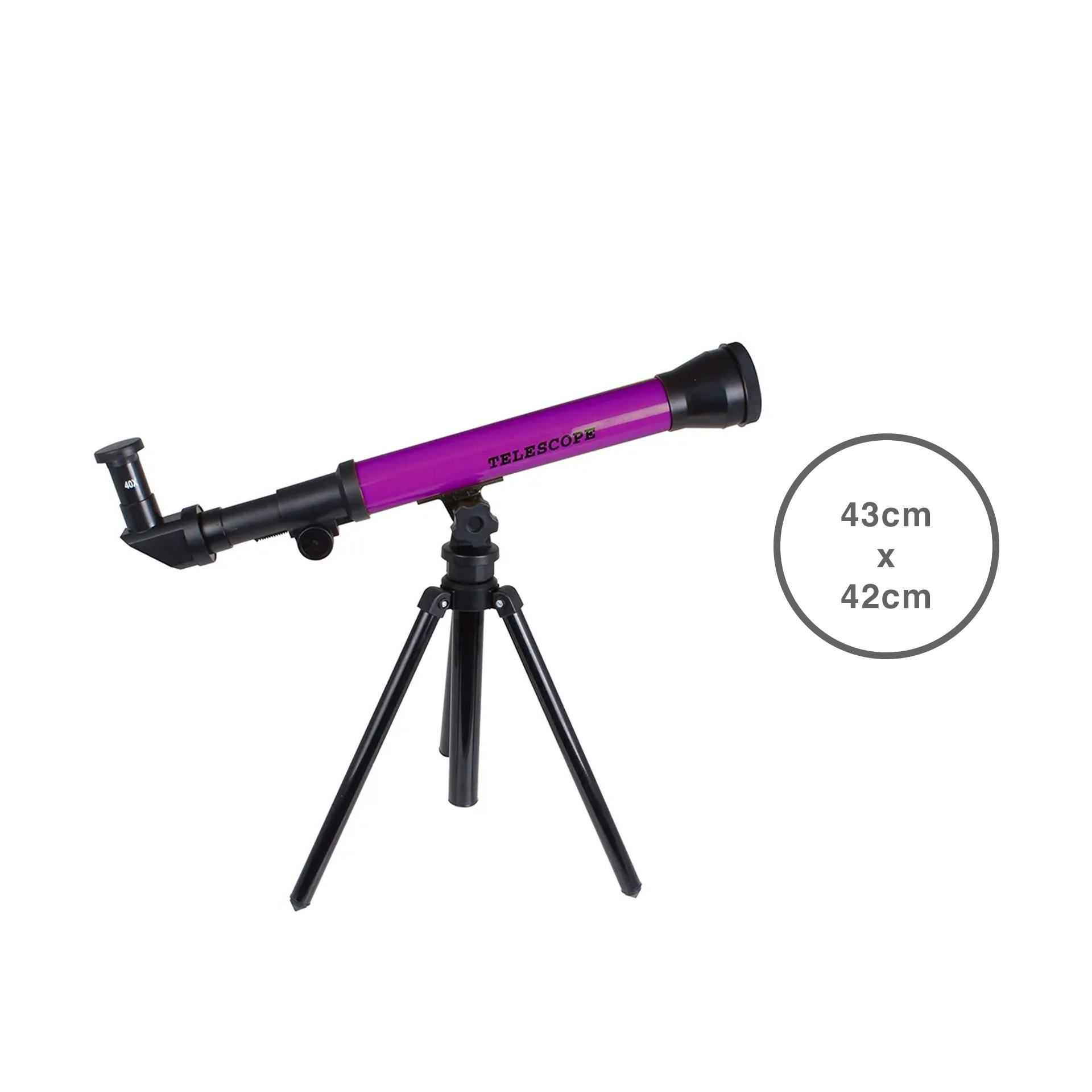 Telescópio 3 Lentes 43X25X42CM