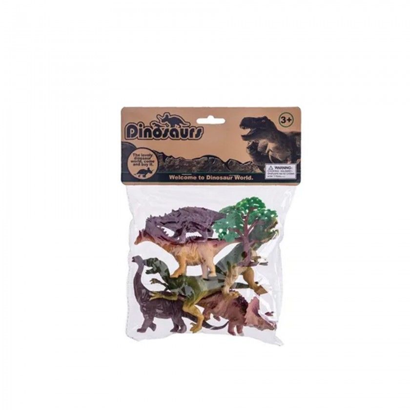 Dinossauros 23X33CM Pack 6 Dinossauros 23X33CM Pack 6
