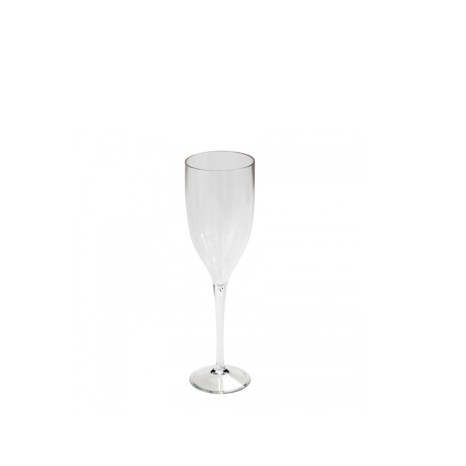 Copo Flute Policarbonato Transparente 150ML - Image product