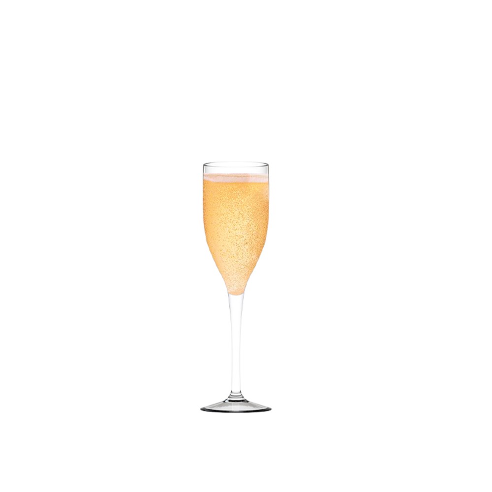 Copo Flute Policarbonato Transparente 150ML