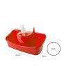 Caixa Esfregão com Doseador Plástico Multicor 300ml 26X12X15cm Caixa Esfregão com Doseador Plástico Multicor 300ml 26X12X15cm