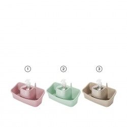 Caixa Esfrego com Doseador Plstico Multicor 300ml 26X12X15cm