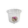 Vaso Plstico Marbella Redondo Transparente 1800ml 17X14cm
