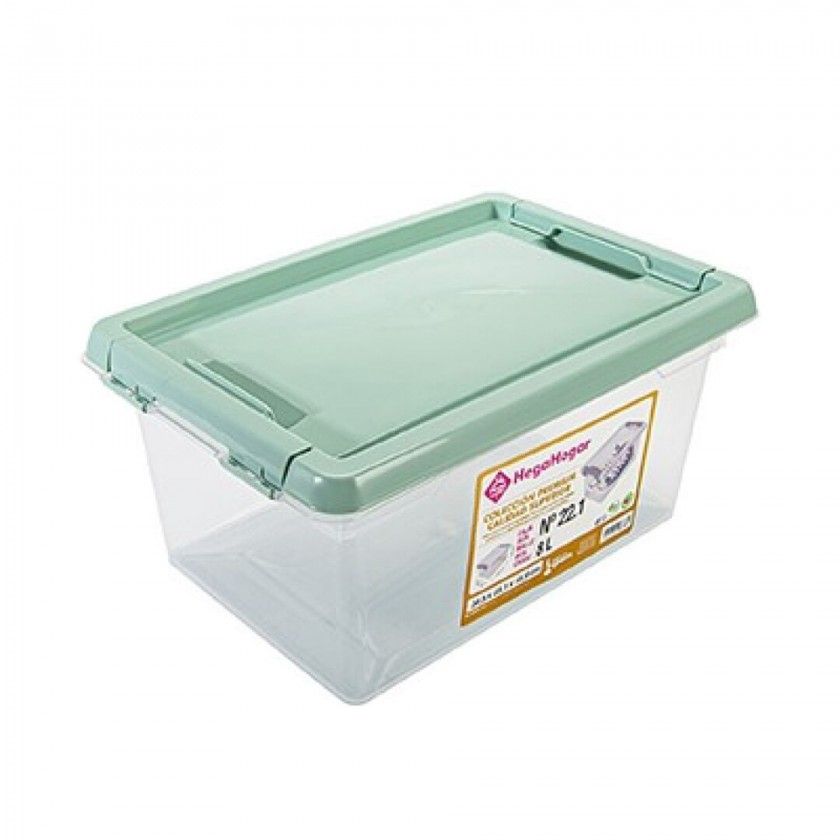 Caixa Arrumos Plstico Retangular Incolor 8l 34.5X23.1X15.9cm