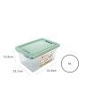 Caixa Arrumos Plstico Retangular Incolor 8l 34.5X23.1X15.9cm