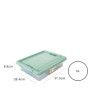 Caixa Arrumos Plstico Retangular Incolor 5l 37.3X28.4X8.8cm