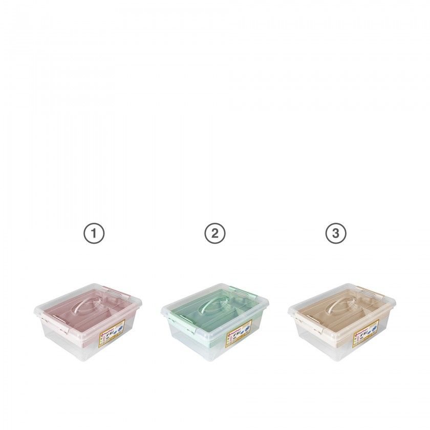 Caixa Arrumos Plstico Retangular Incolor 9l 37.3X28.4X8.8cm