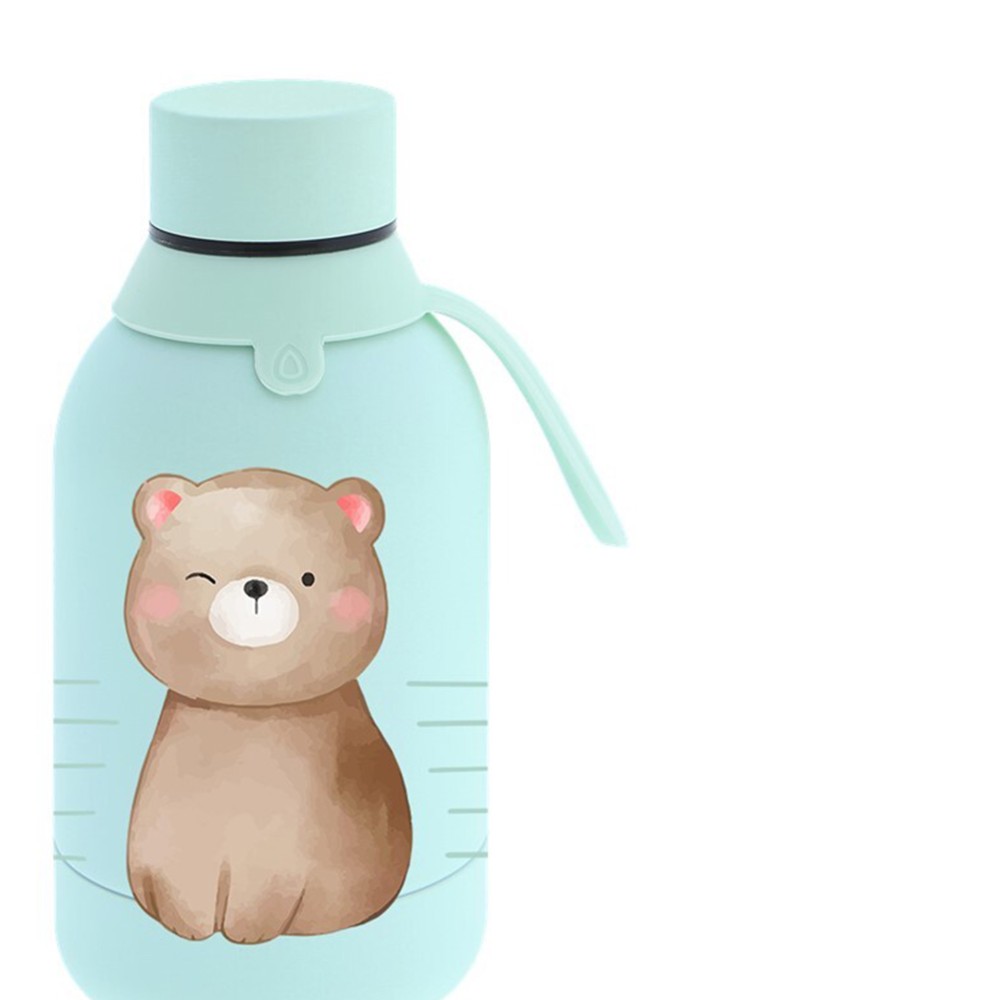 Garrafa Água Inox Mint Bear 350ML