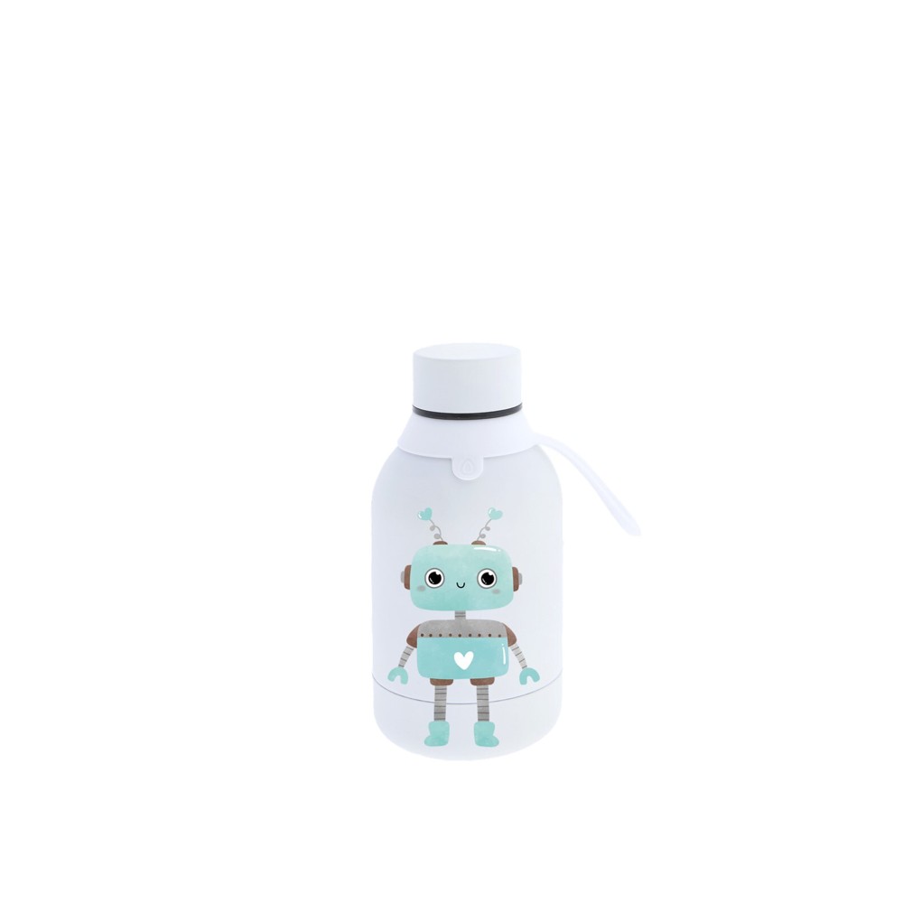 Garrafa Água Inox Ice Robots 350ML