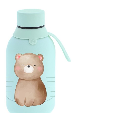 Garrafa Água Inox Mint Bear 350ML - Image product