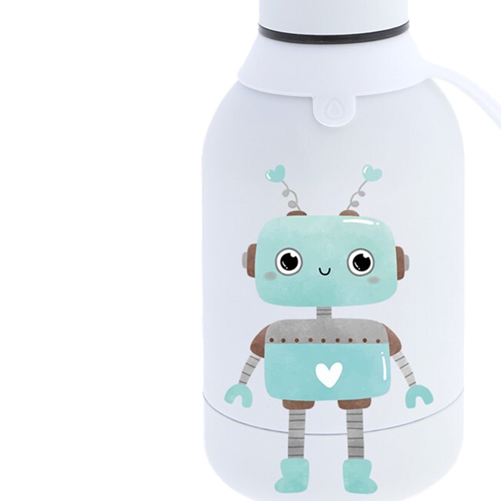 Garrafa Água Inox Ice Robots 350ML