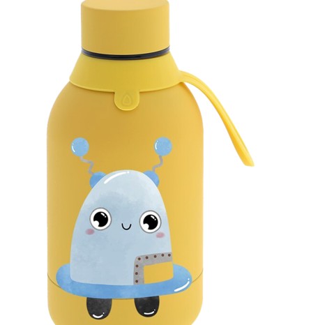 Garrafa Água Inox Mustard 350ML - Image product