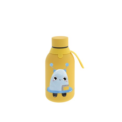 Garrafa Água Inox Mustard 350ML - Image product