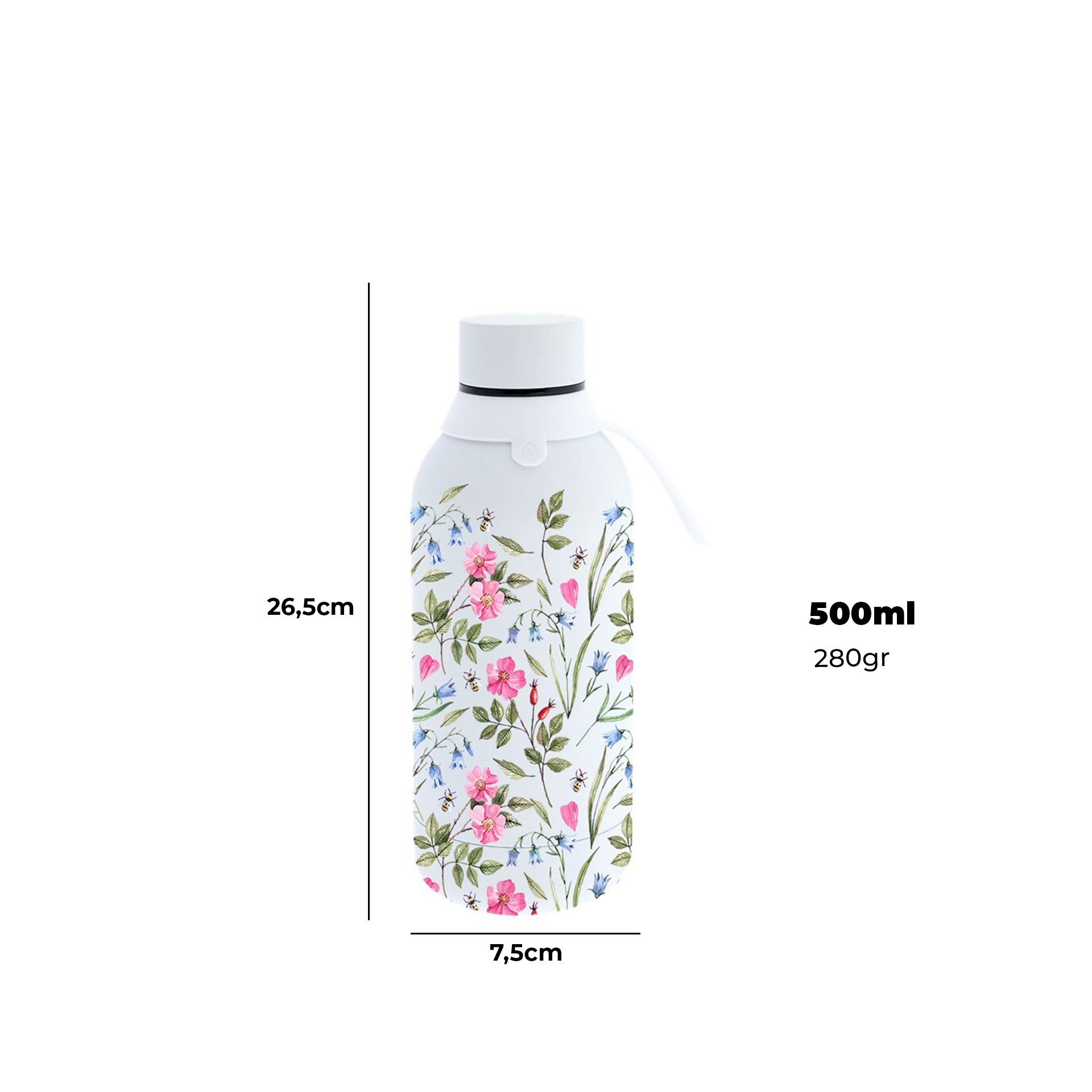 Garrafa Água Inox Ice Gladis 500ML