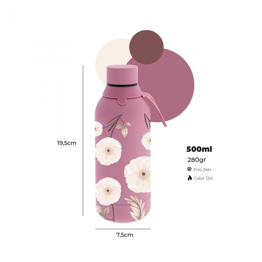 Garrafa gua Inox Makeup 500ML