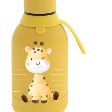 Garrafa Água Inox Mustard 350ML