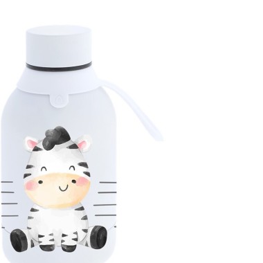 Garrafa �gua Inox Ice Zebra 350ML