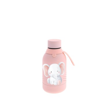 Garrafa Água Inox Peach 350ML