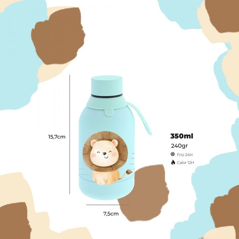 Garrafa gua Inox Mint Lion 350ML