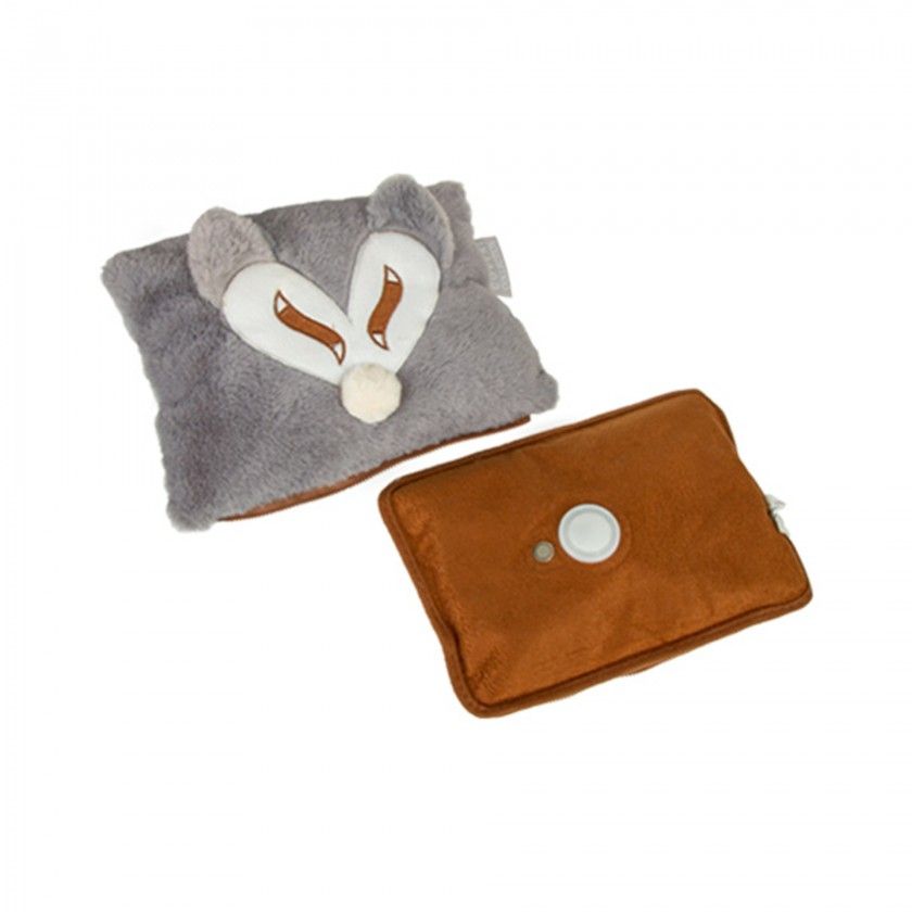 Saco Água Quente Elétrico Raposa 25X12X20cm Saco Água Quente Elétrico Raposa 25X12X20cm