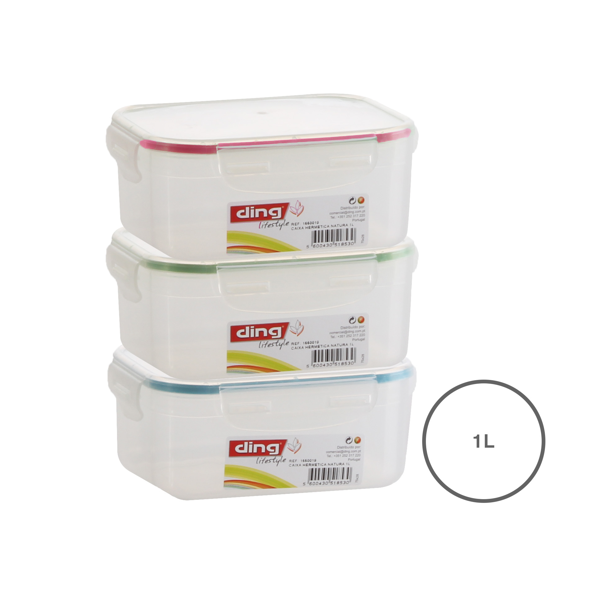 Caixa Hermética Natura 1L