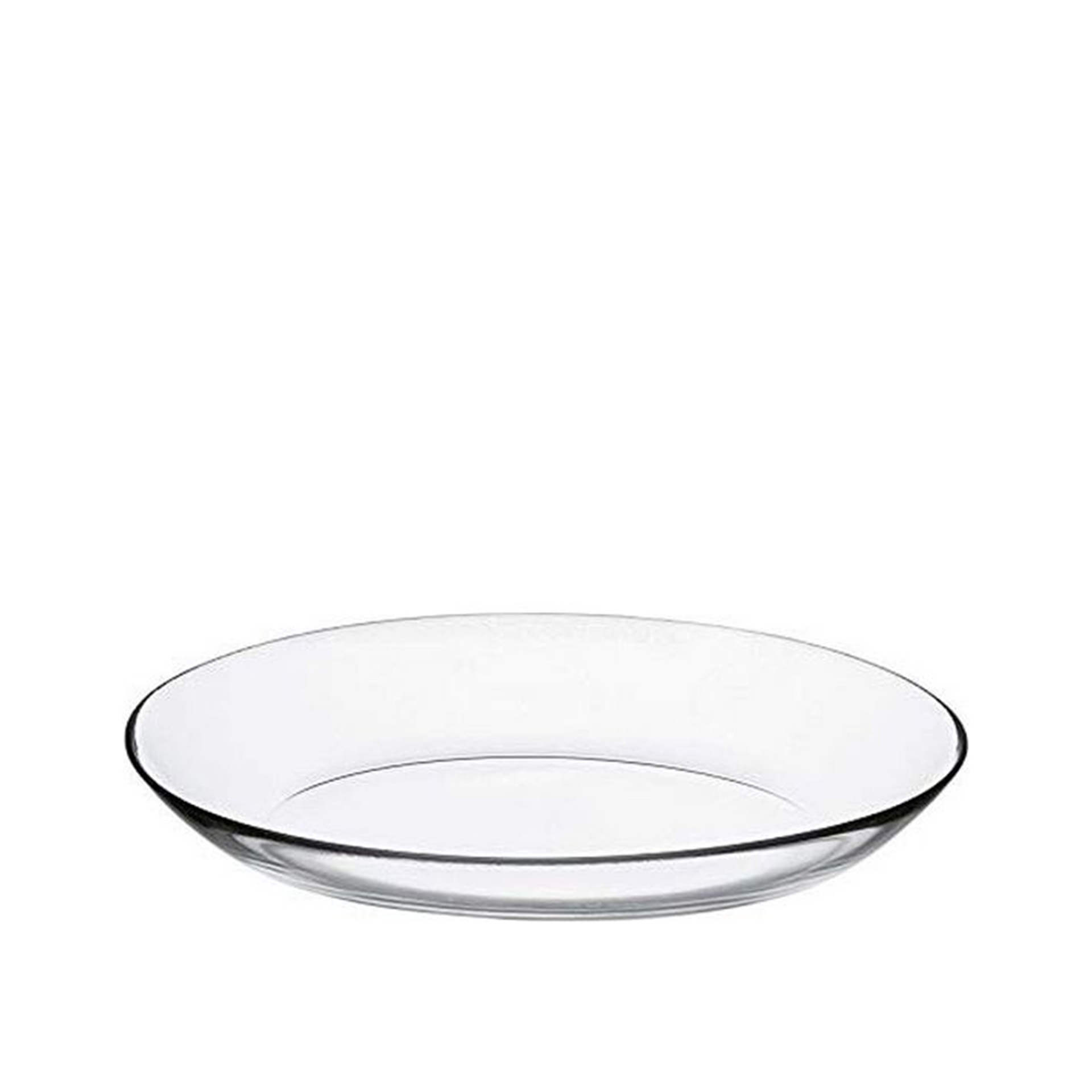 Prato Vidro Invitation Oval 33X25cm