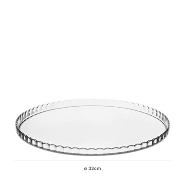 Prato Vidro Pâtisserie para Bolo 32cm