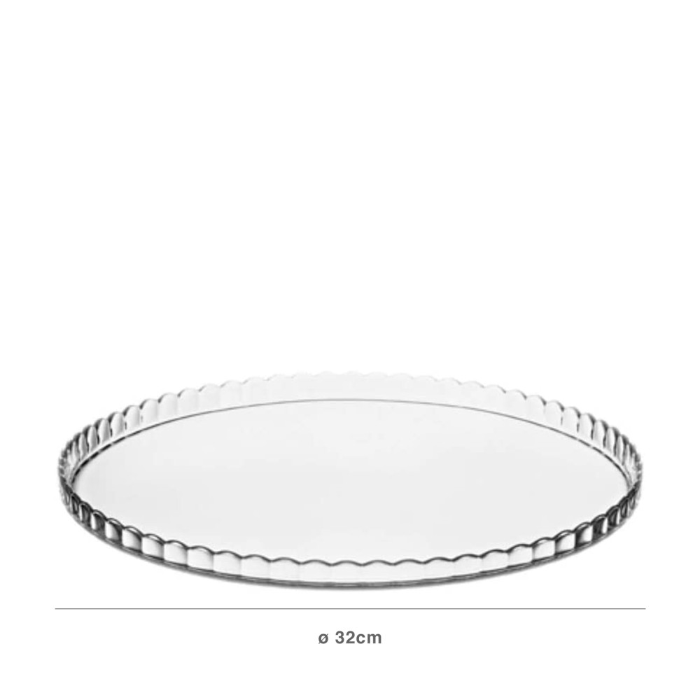 Prato Vidro Pâtisserie para Bolo 32cm