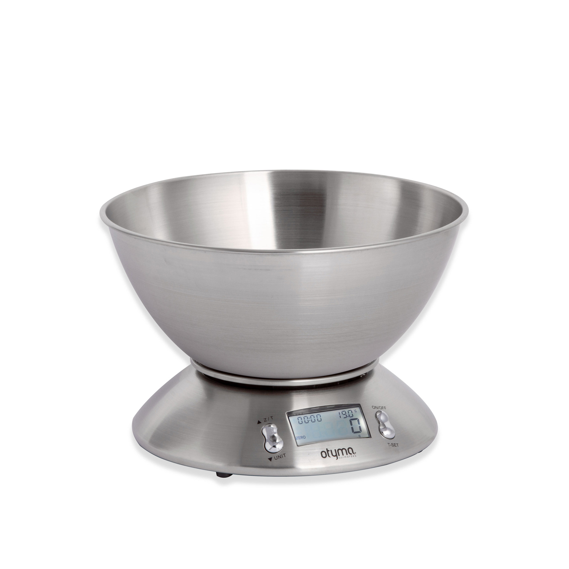 Balança Cozinha Digital Inox com Taça 5kg
