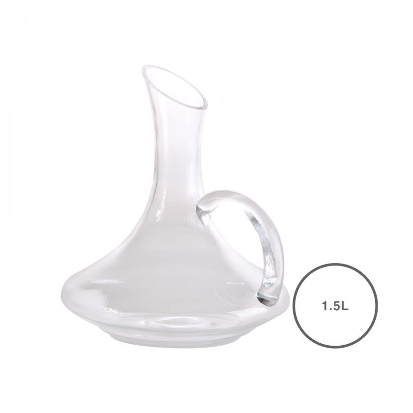Decanter Vidro Alentejo com Asa 1500ml Decanter Vidro Alentejo com Asa 1500ml